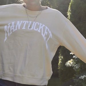 Nantucket crew neck sweatshirt